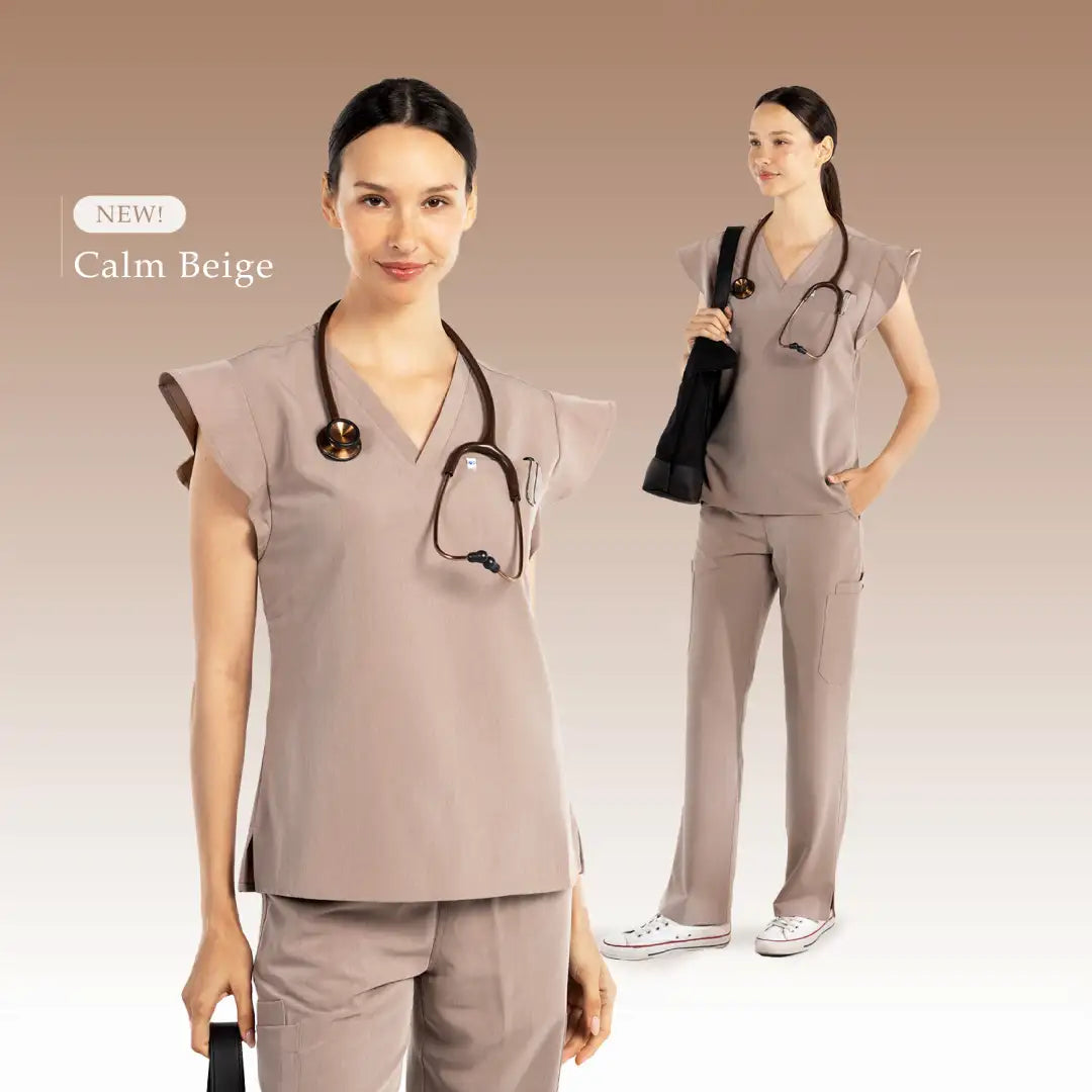Why Beige Scrubs are Becoming a Modern Healthcare Essential 