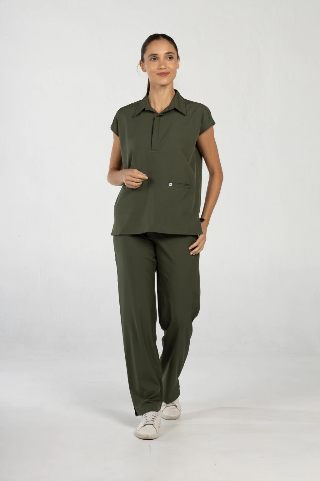 Women's All-day Comfort, hidden placket
