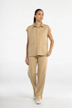 Women's All-day Comfort, hidden placket